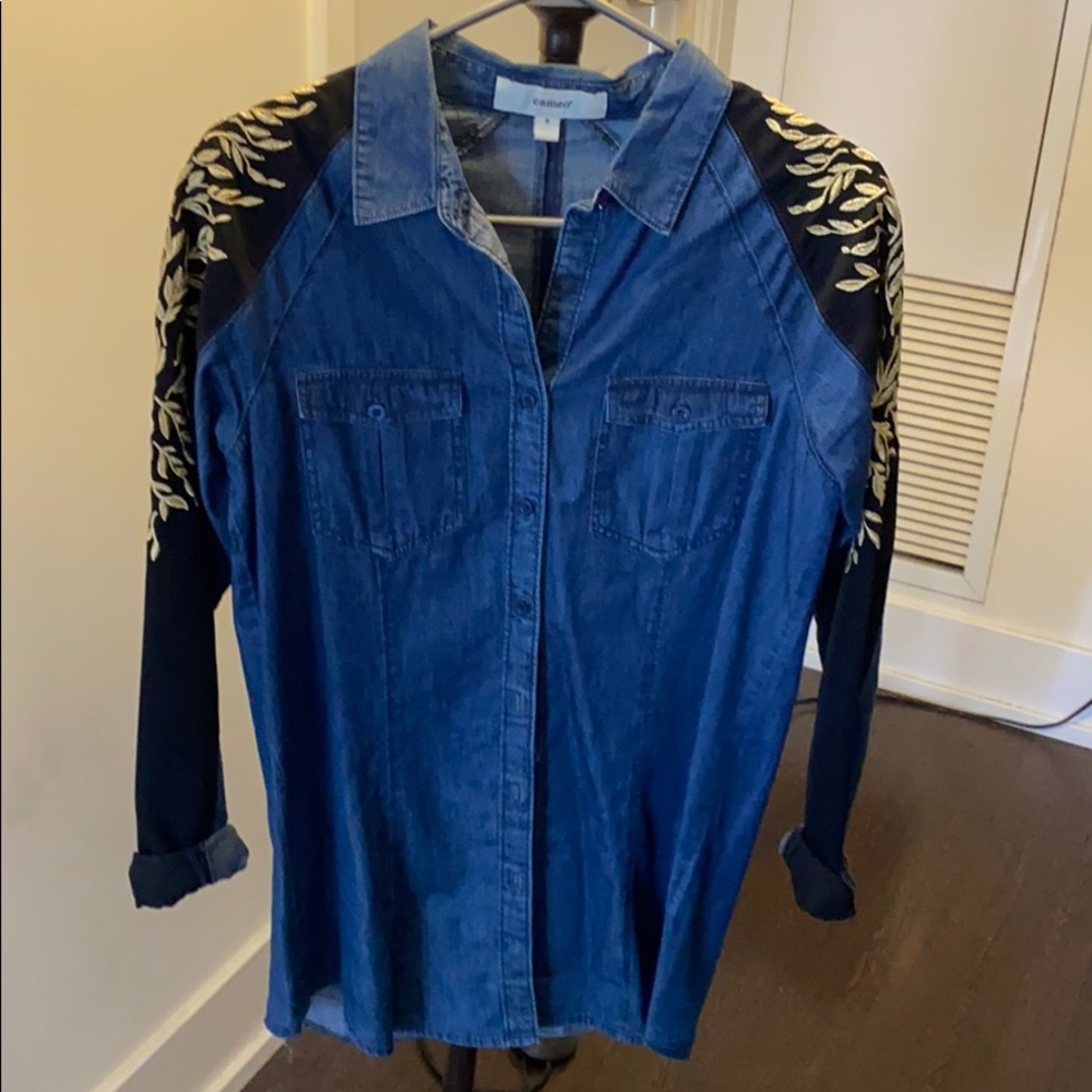 Stylish jean shirt